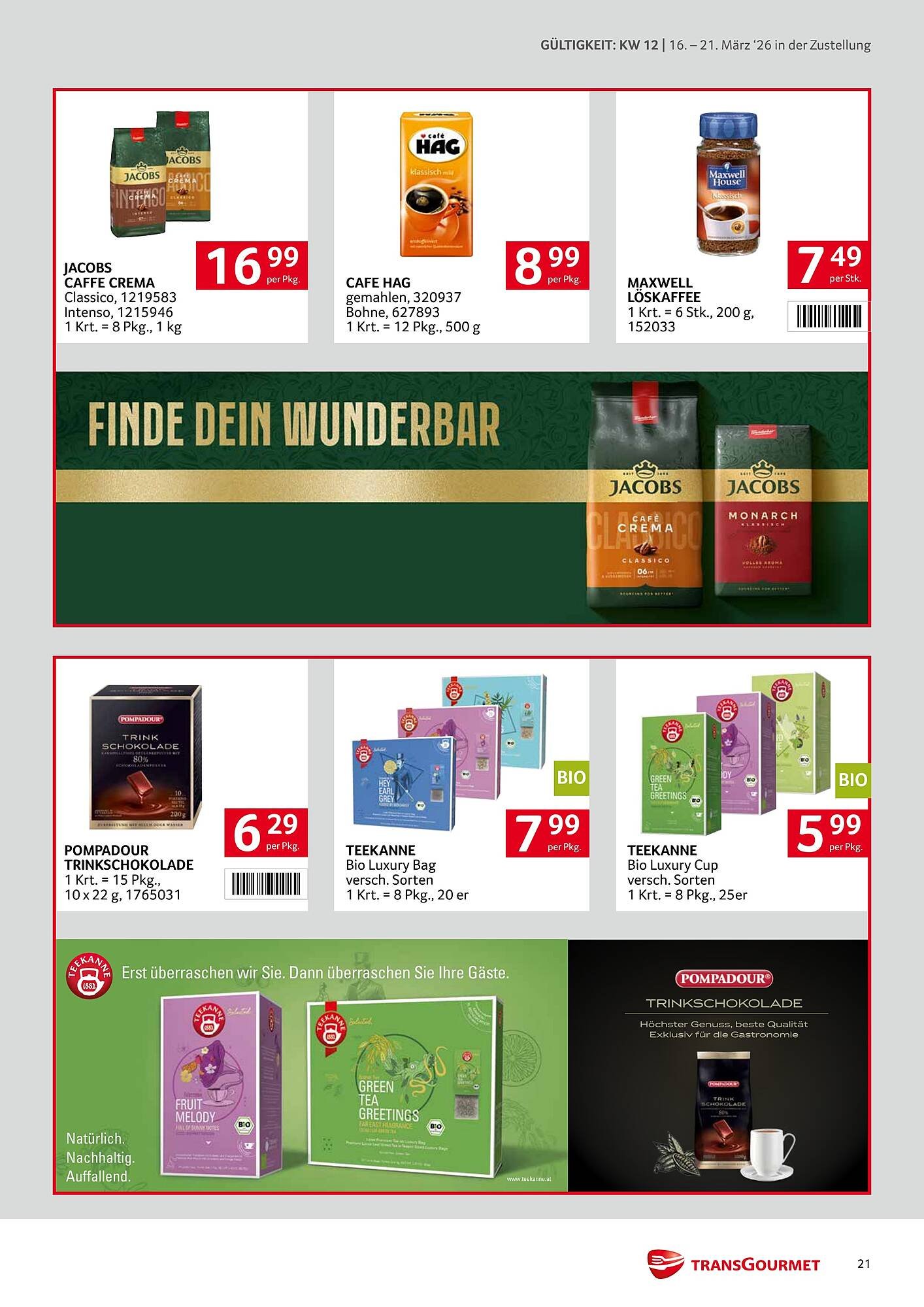 Transgourmet Flugblatt