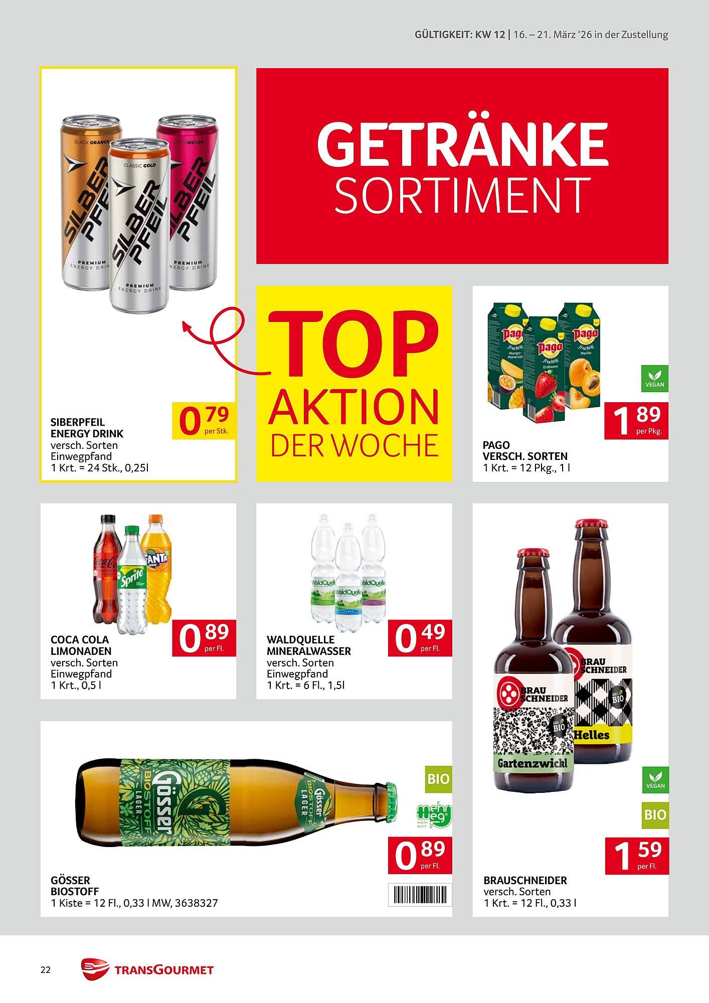 Transgourmet Flugblatt