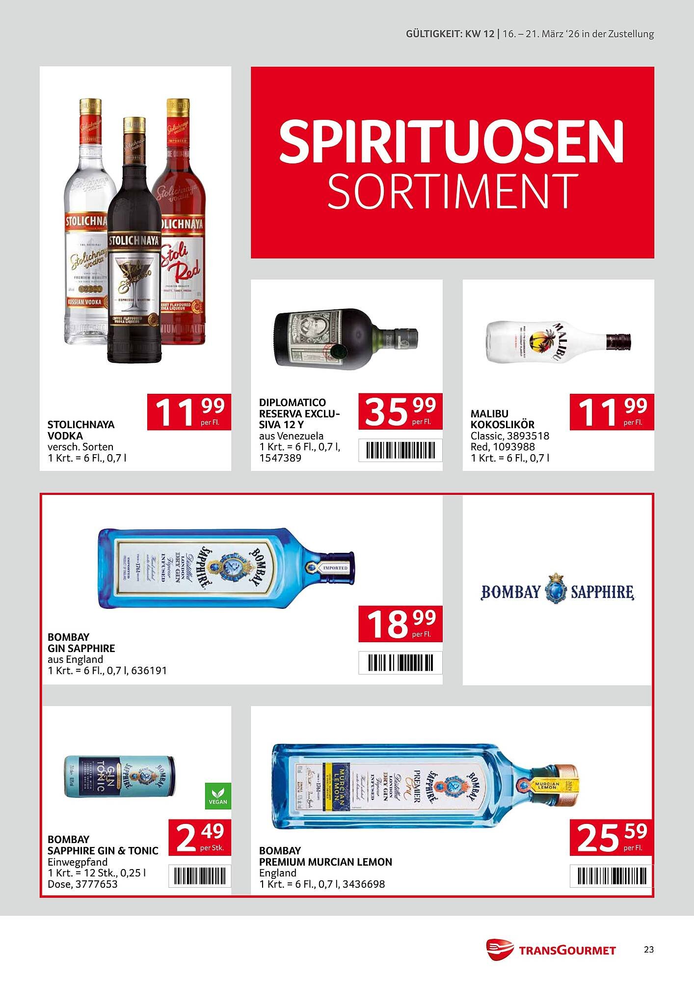 Transgourmet Flugblatt