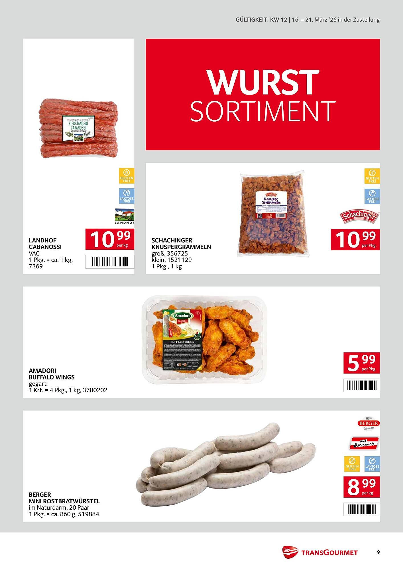 Transgourmet Flugblatt