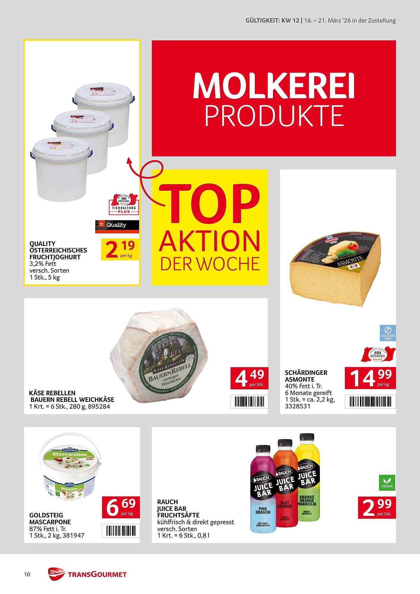 Transgourmet Flugblatt