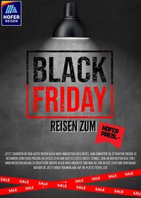 Hofer Reisen Flugblatt