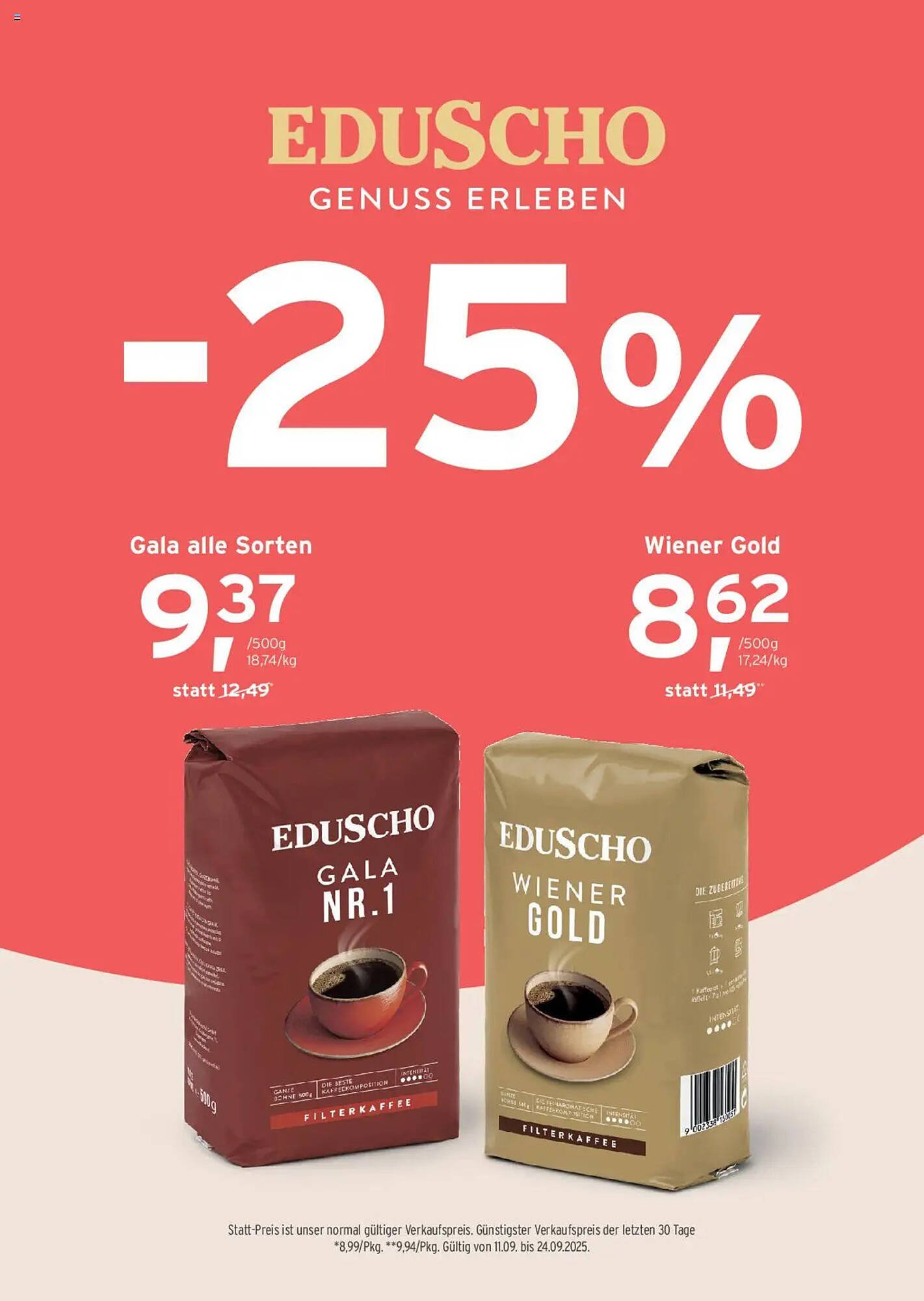 Tchibo Eduscho Flugblatt (2025-09-24 - 2025-11-30)