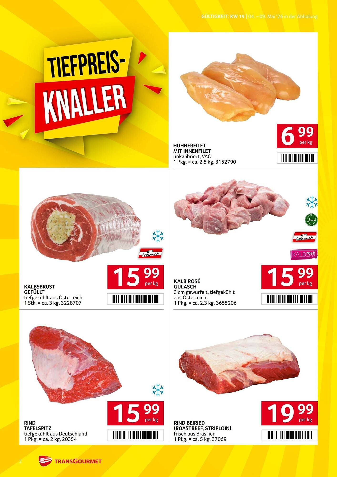 Transgourmet Flugblatt