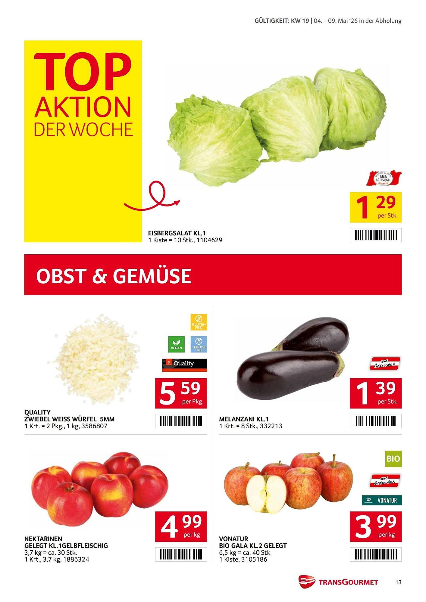 Transgourmet Flugblatt