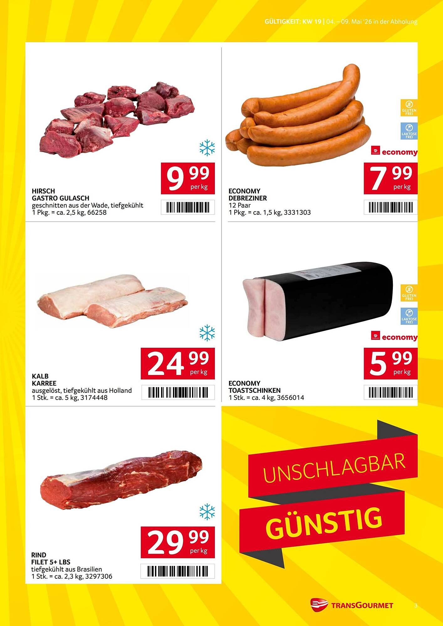 Transgourmet Flugblatt