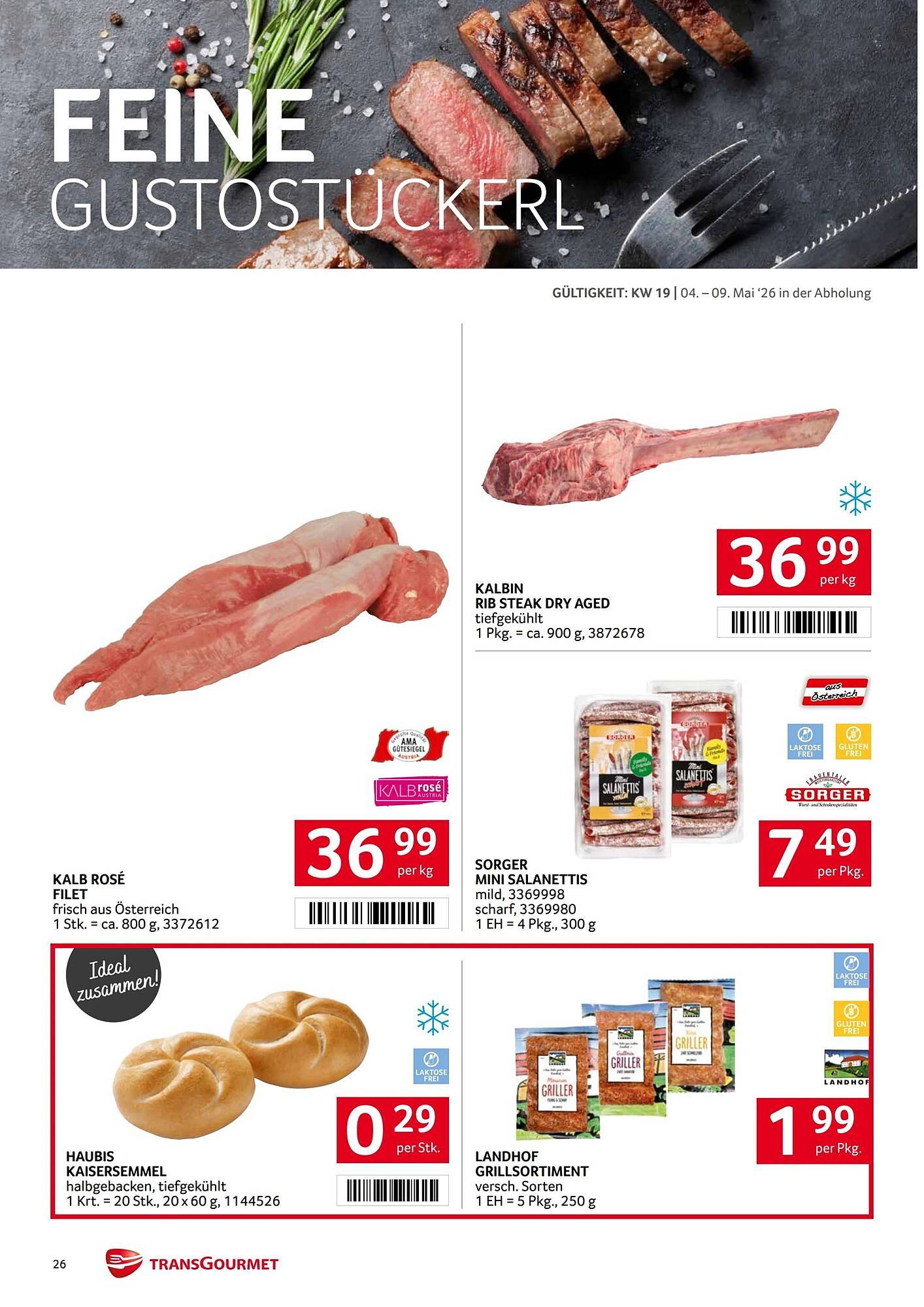 Transgourmet Flugblatt
