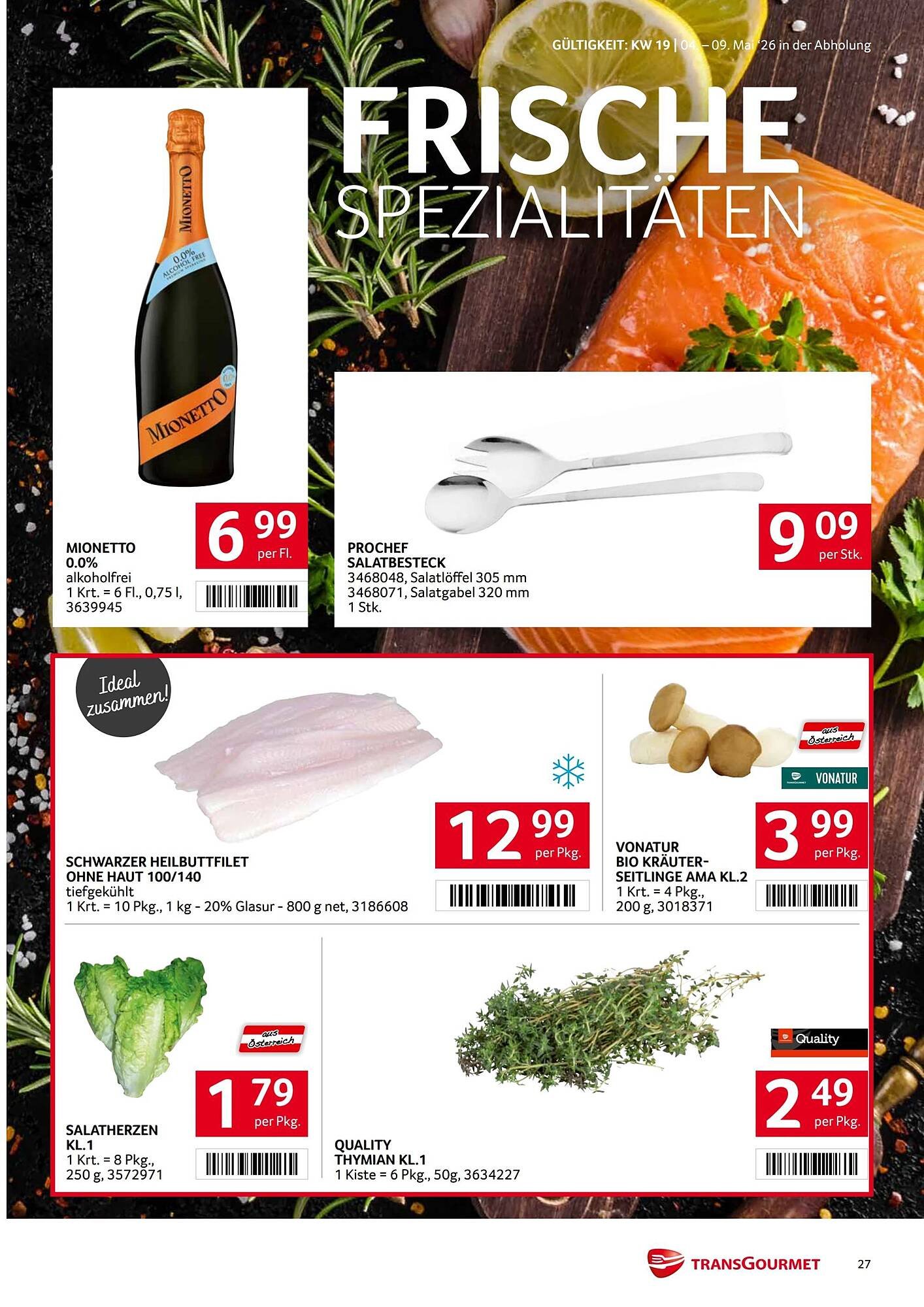 Transgourmet Flugblatt