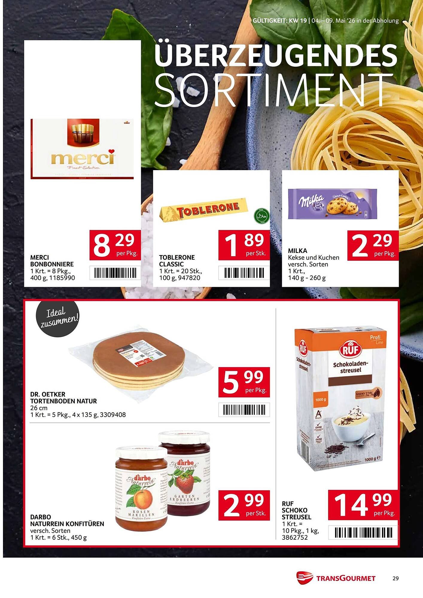 Transgourmet Flugblatt