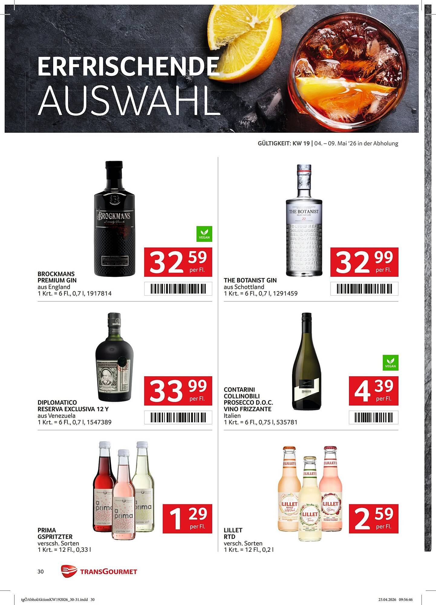 Transgourmet Flugblatt