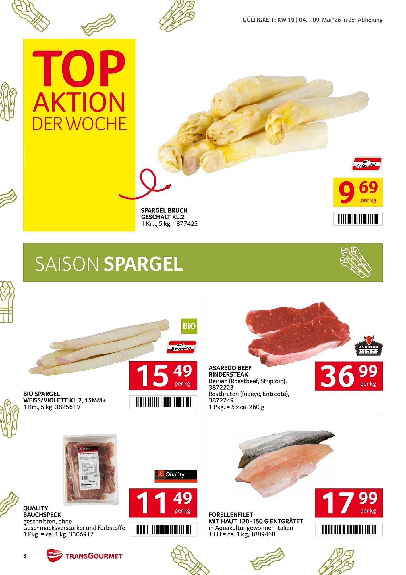 Transgourmet Flugblatt