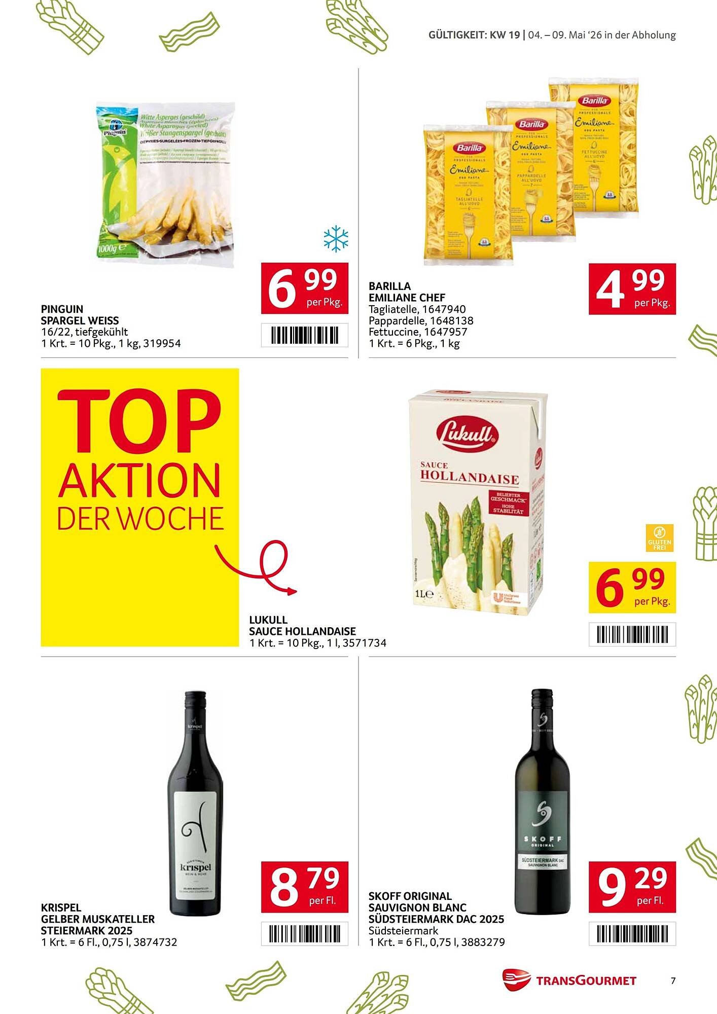 Transgourmet Flugblatt