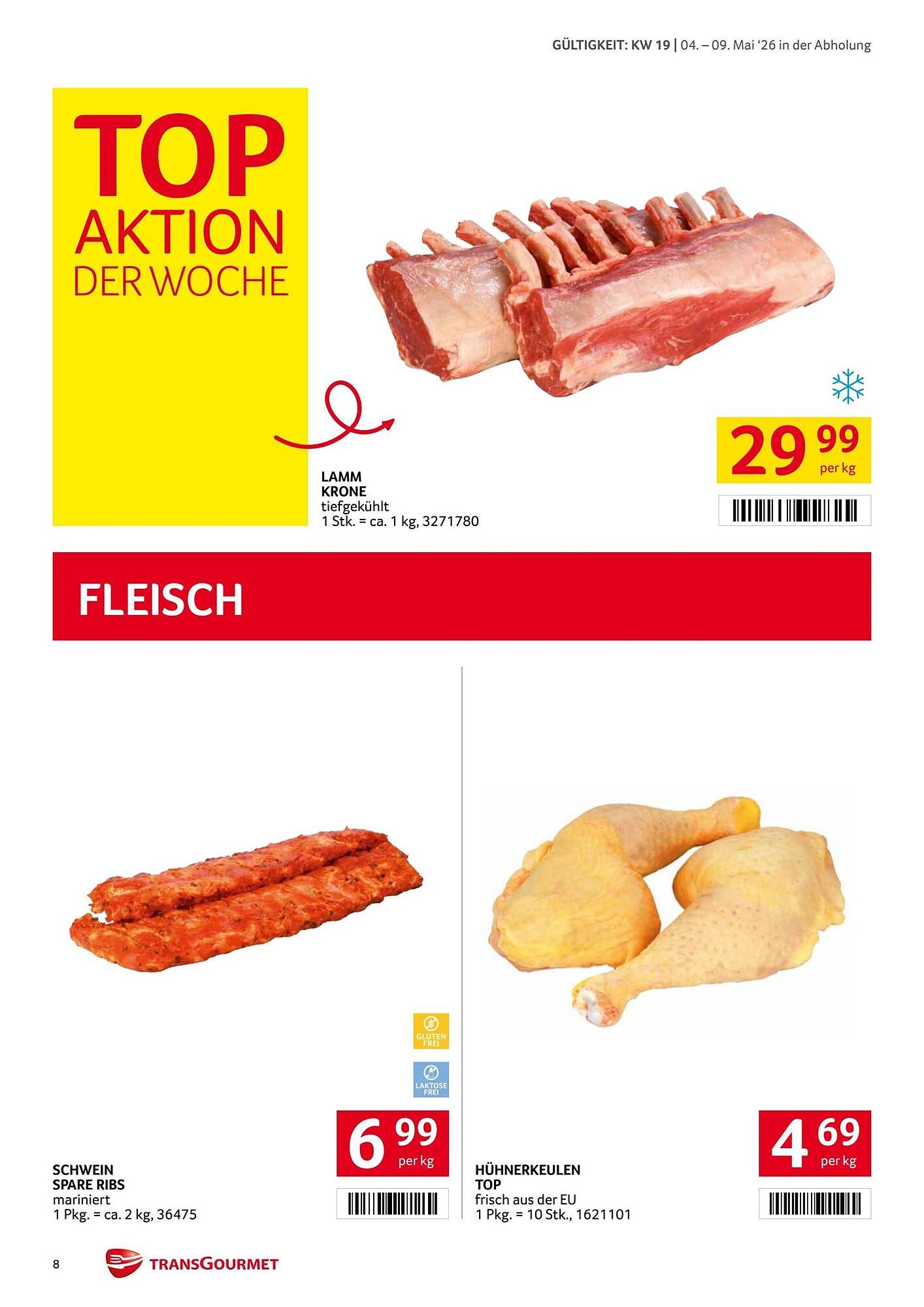 Transgourmet Flugblatt