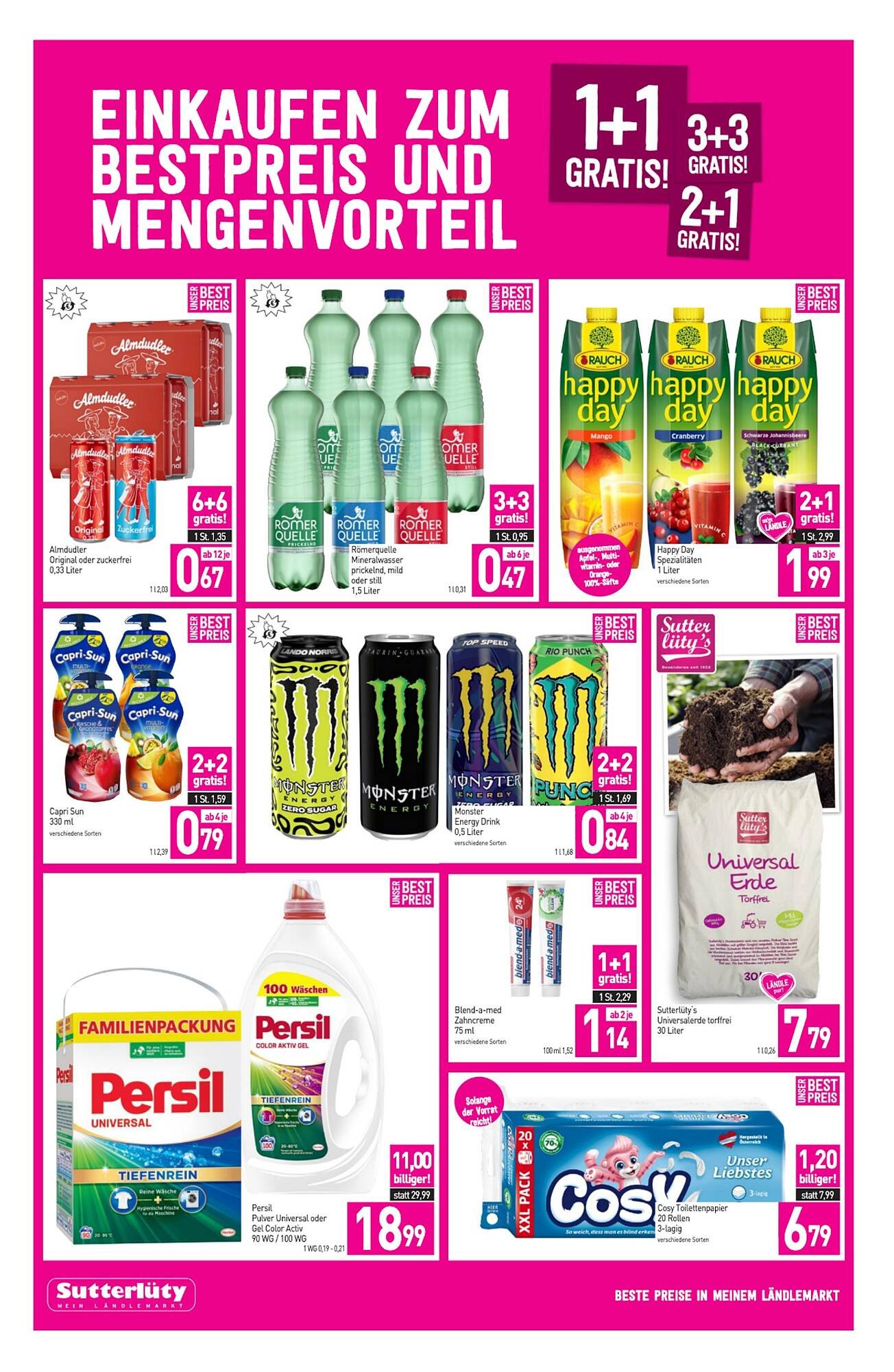 Sutterlüty Flugblatt