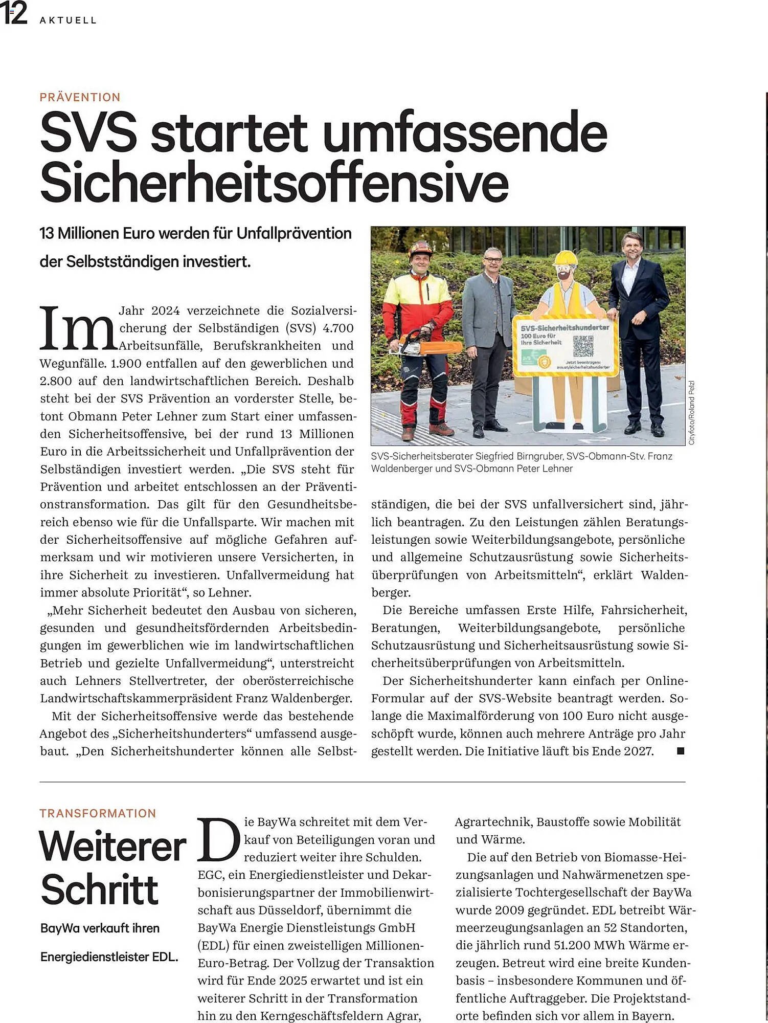 Lagerhaus Flugblatt (2025-12-01 - 2025-12-31)