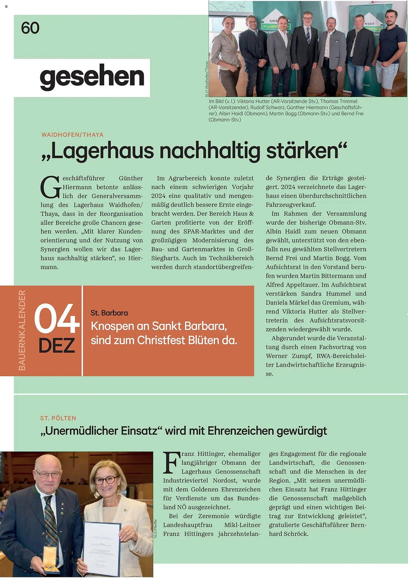 Lagerhaus Flugblatt (2025-12-01 - 2025-12-31)
