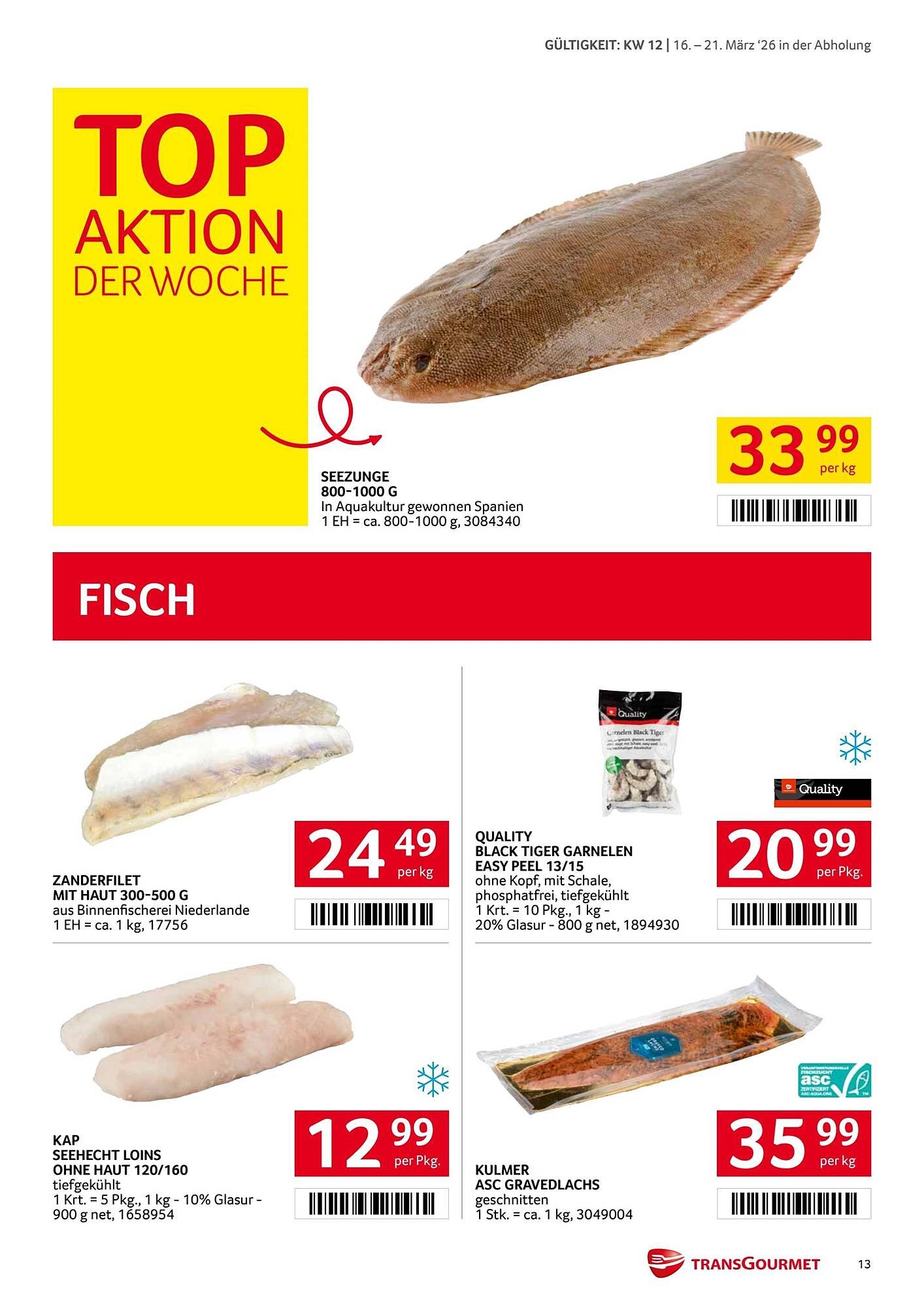 Transgourmet Flugblatt