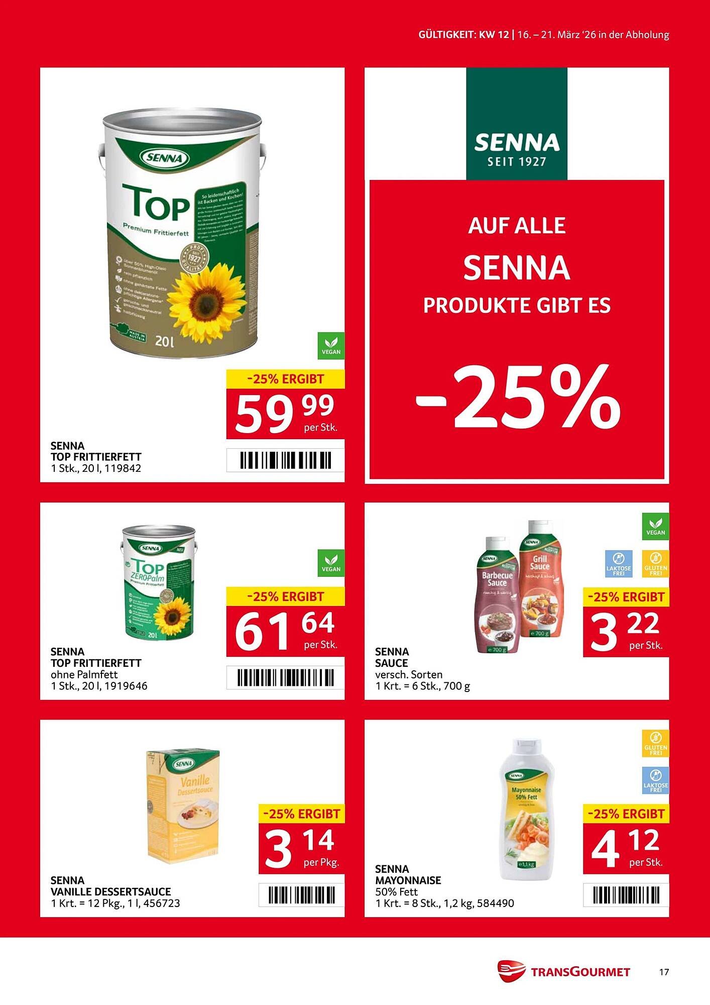 Transgourmet Flugblatt