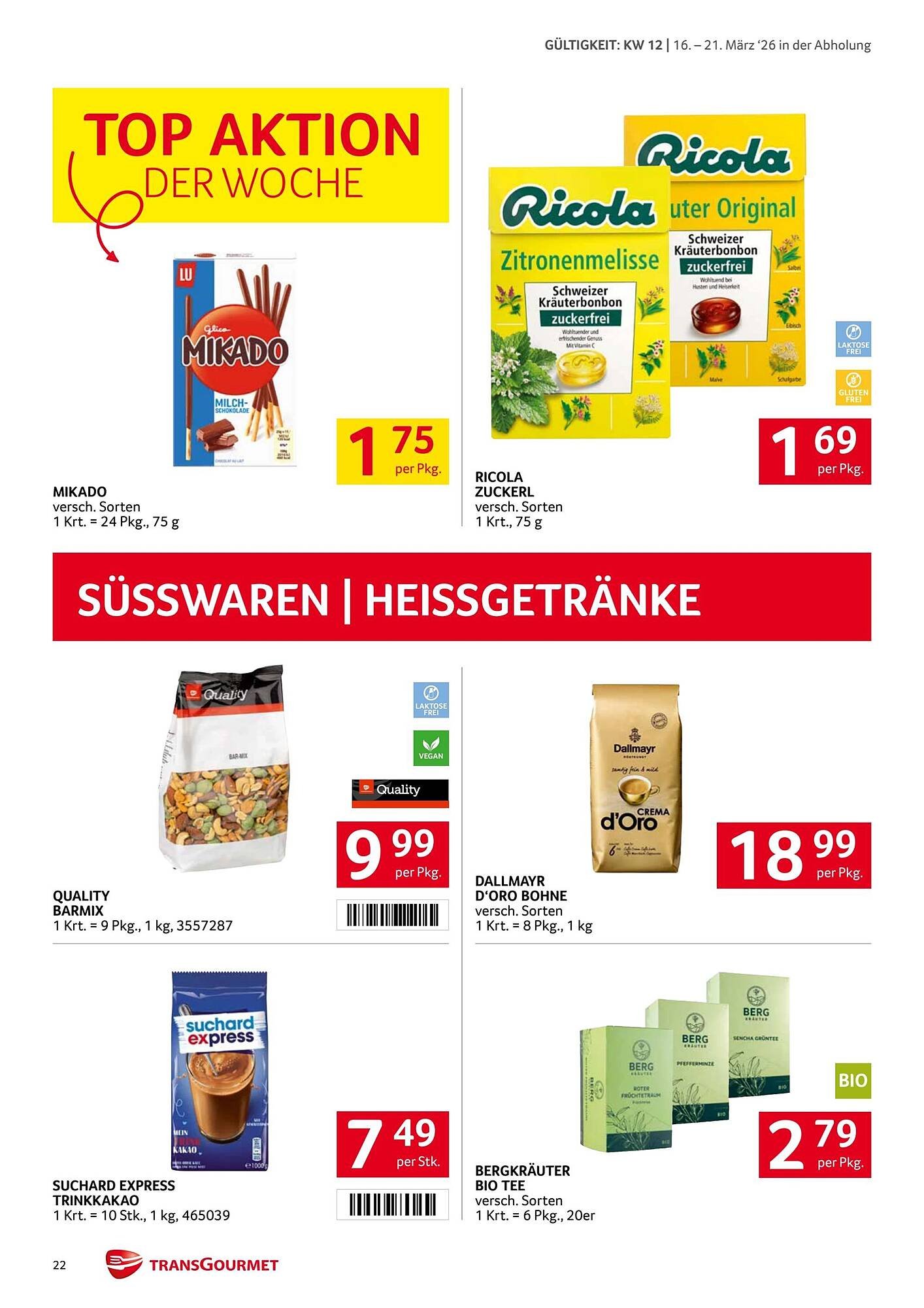 Transgourmet Flugblatt