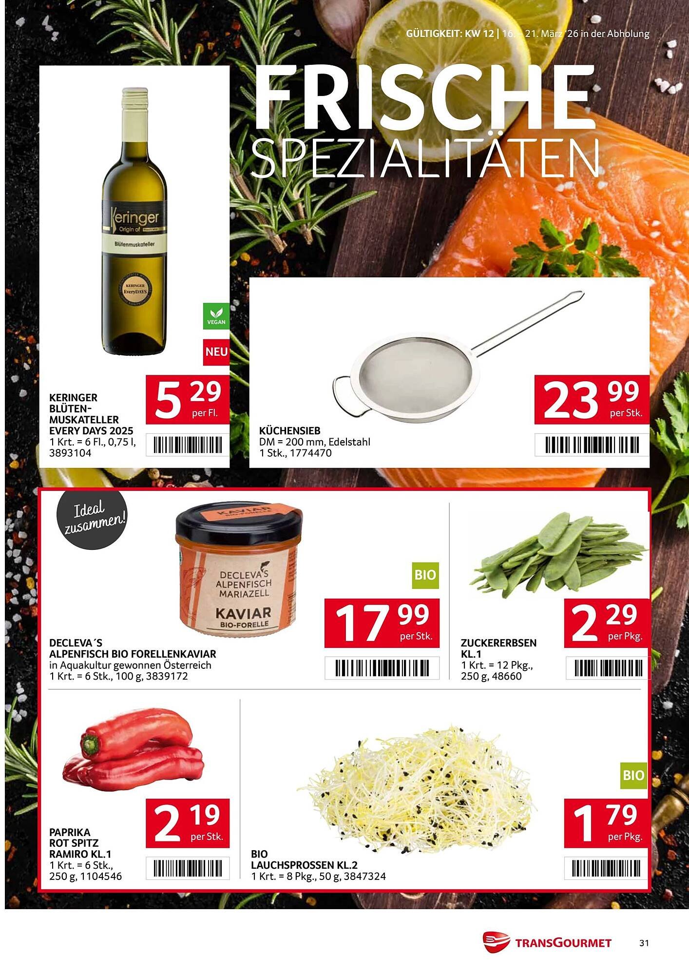 Transgourmet Flugblatt