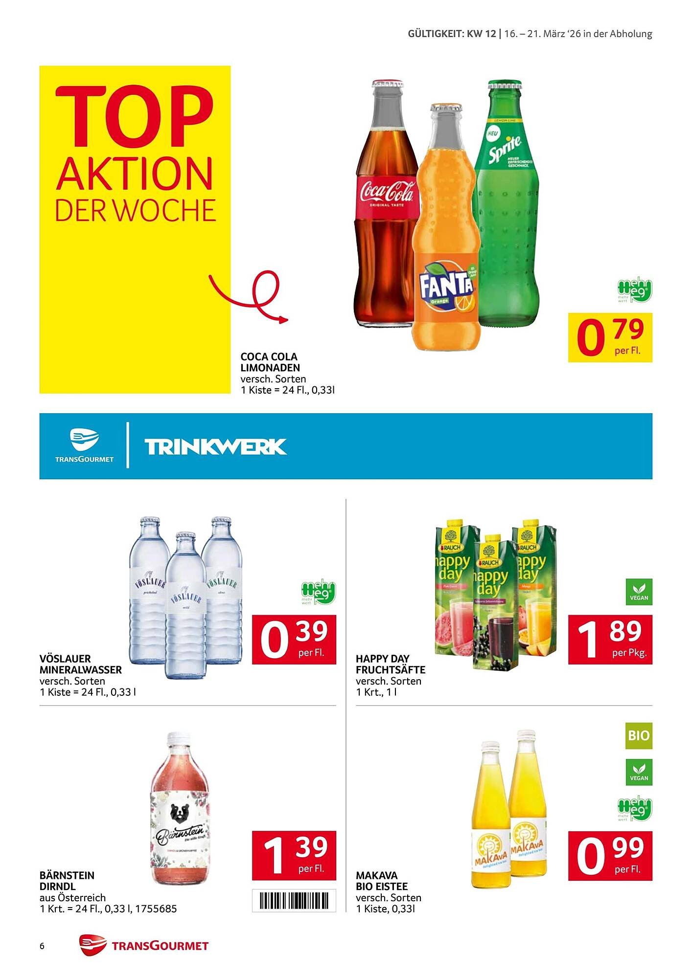 Transgourmet Flugblatt