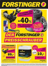 Forstinger Flugblatt