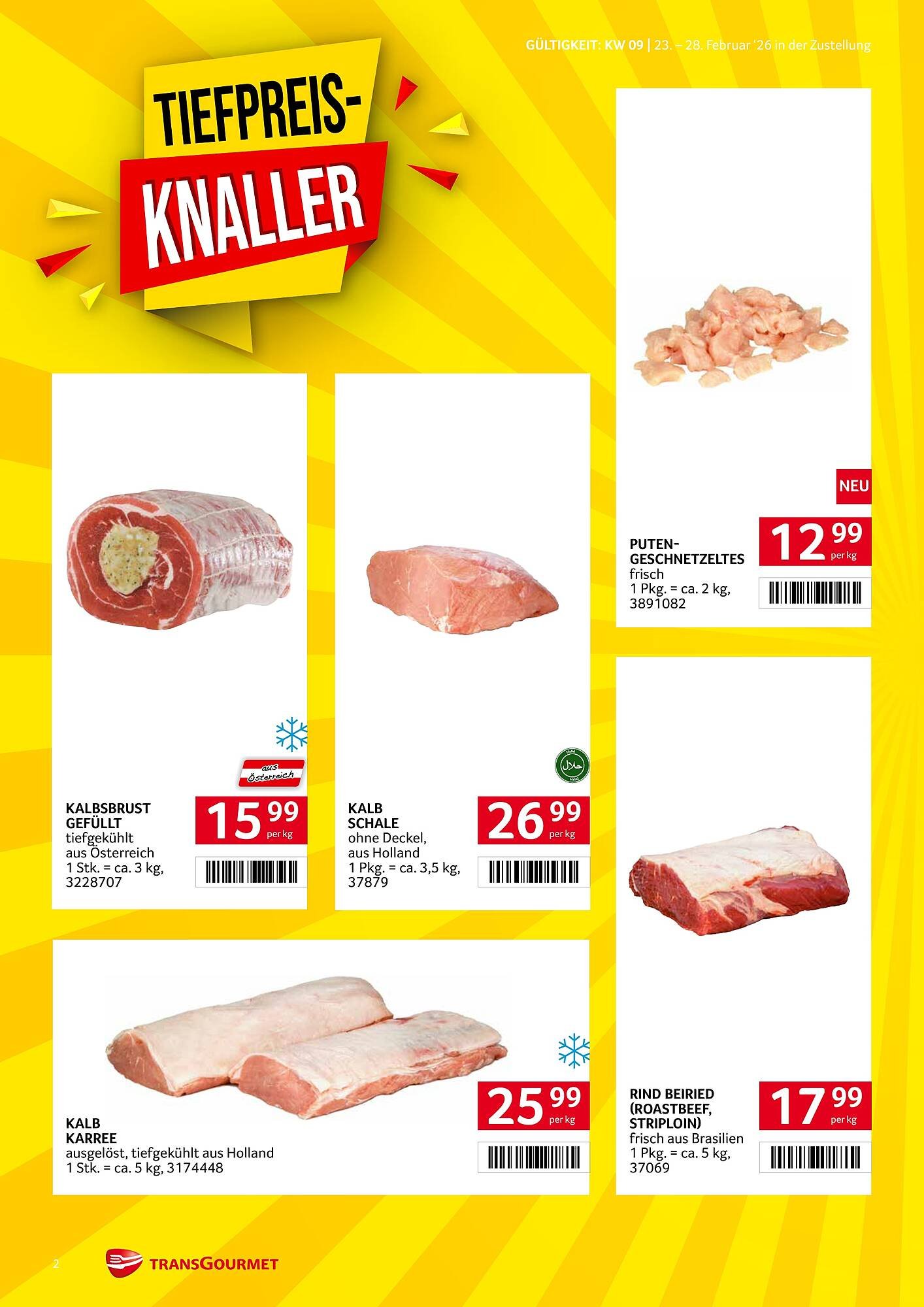 Transgourmet Flugblatt