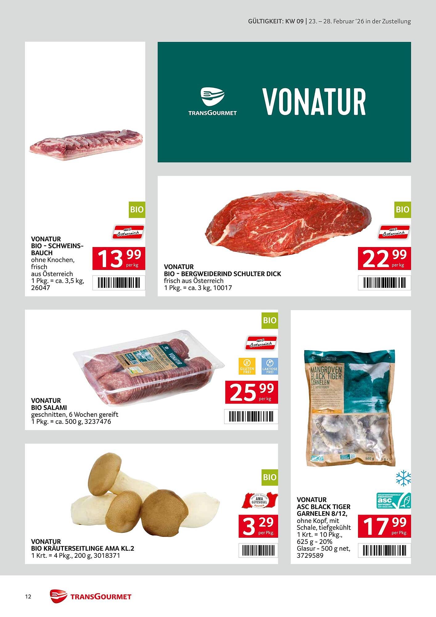 Transgourmet Flugblatt