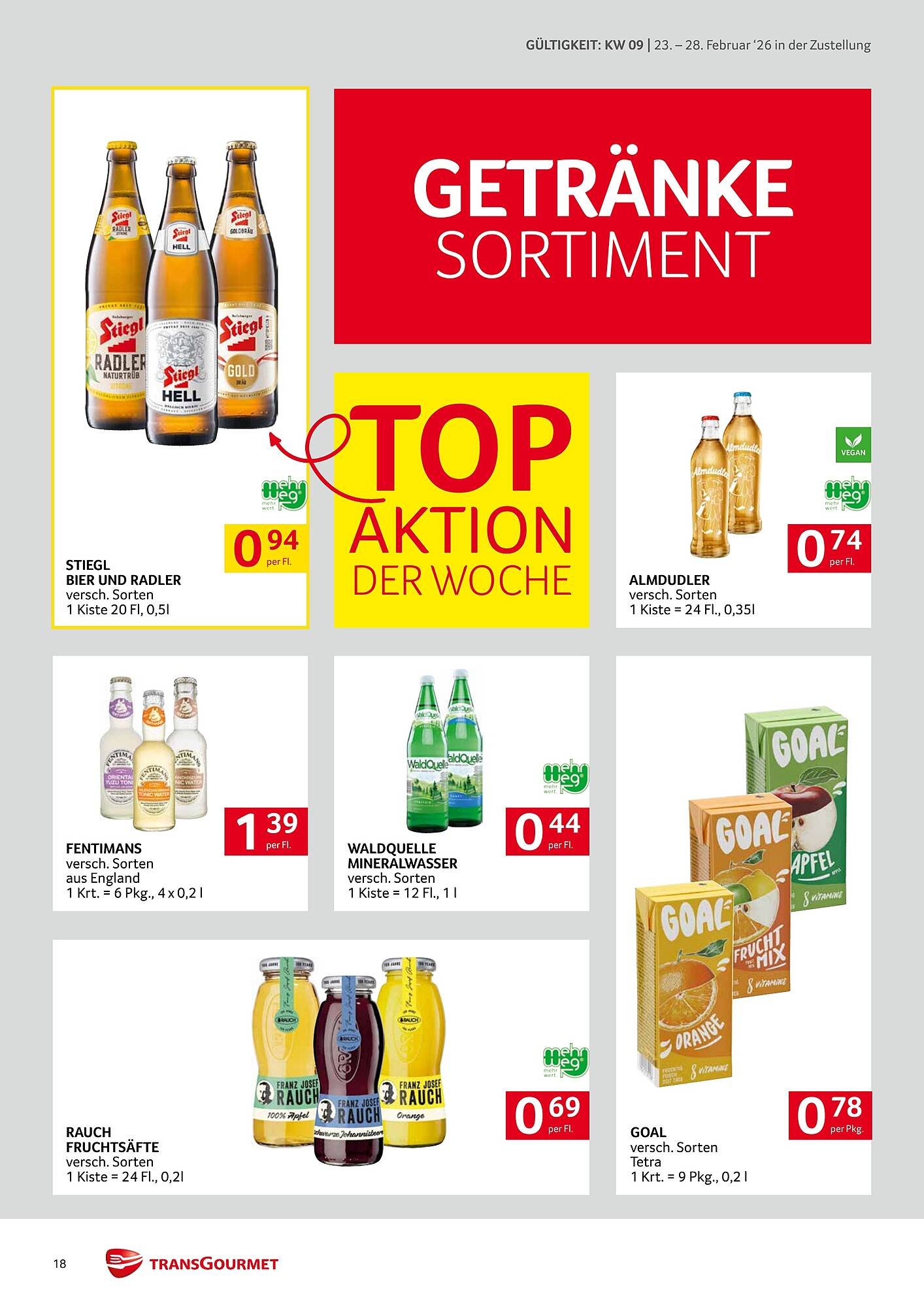 Transgourmet Flugblatt