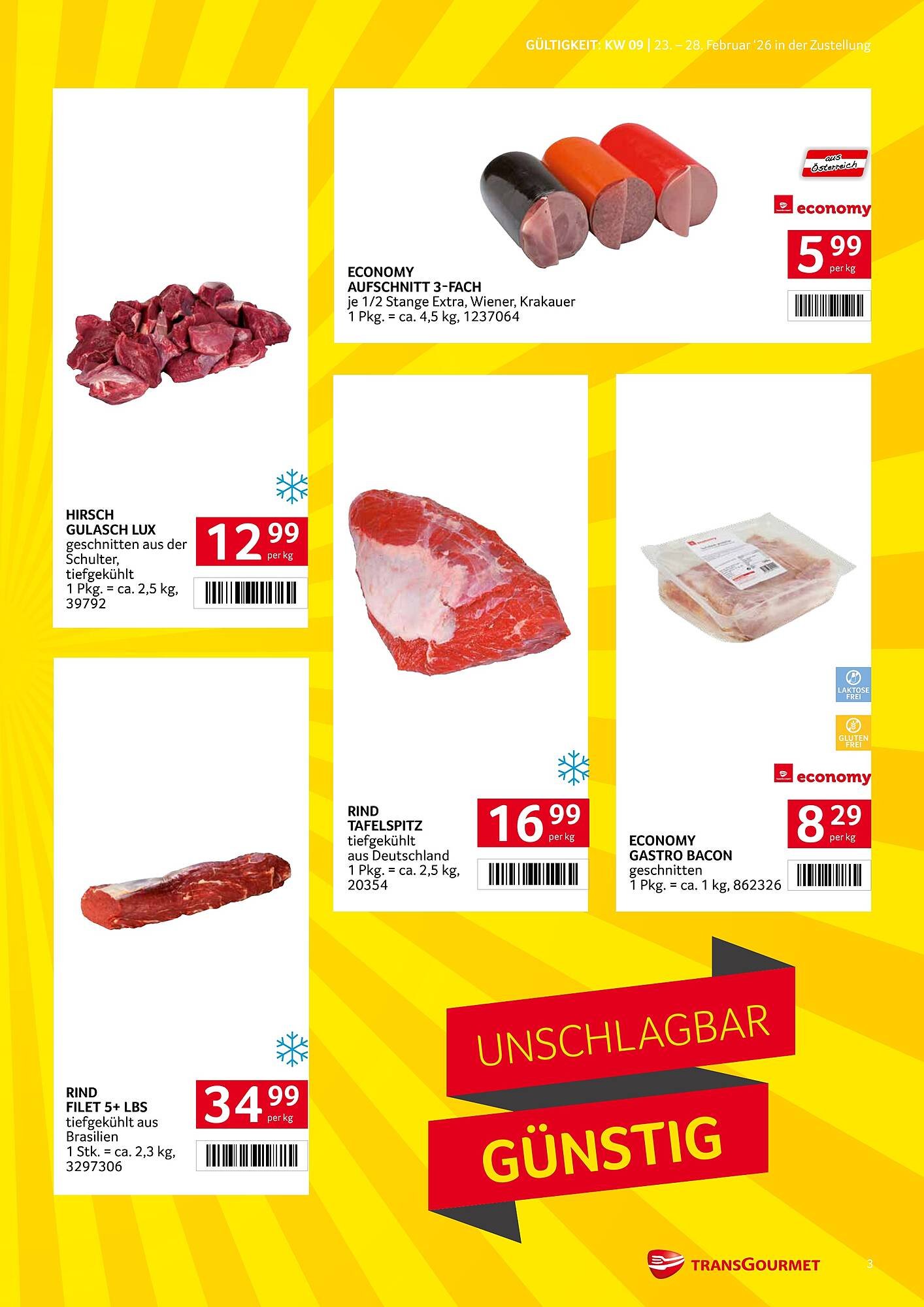 Transgourmet Flugblatt