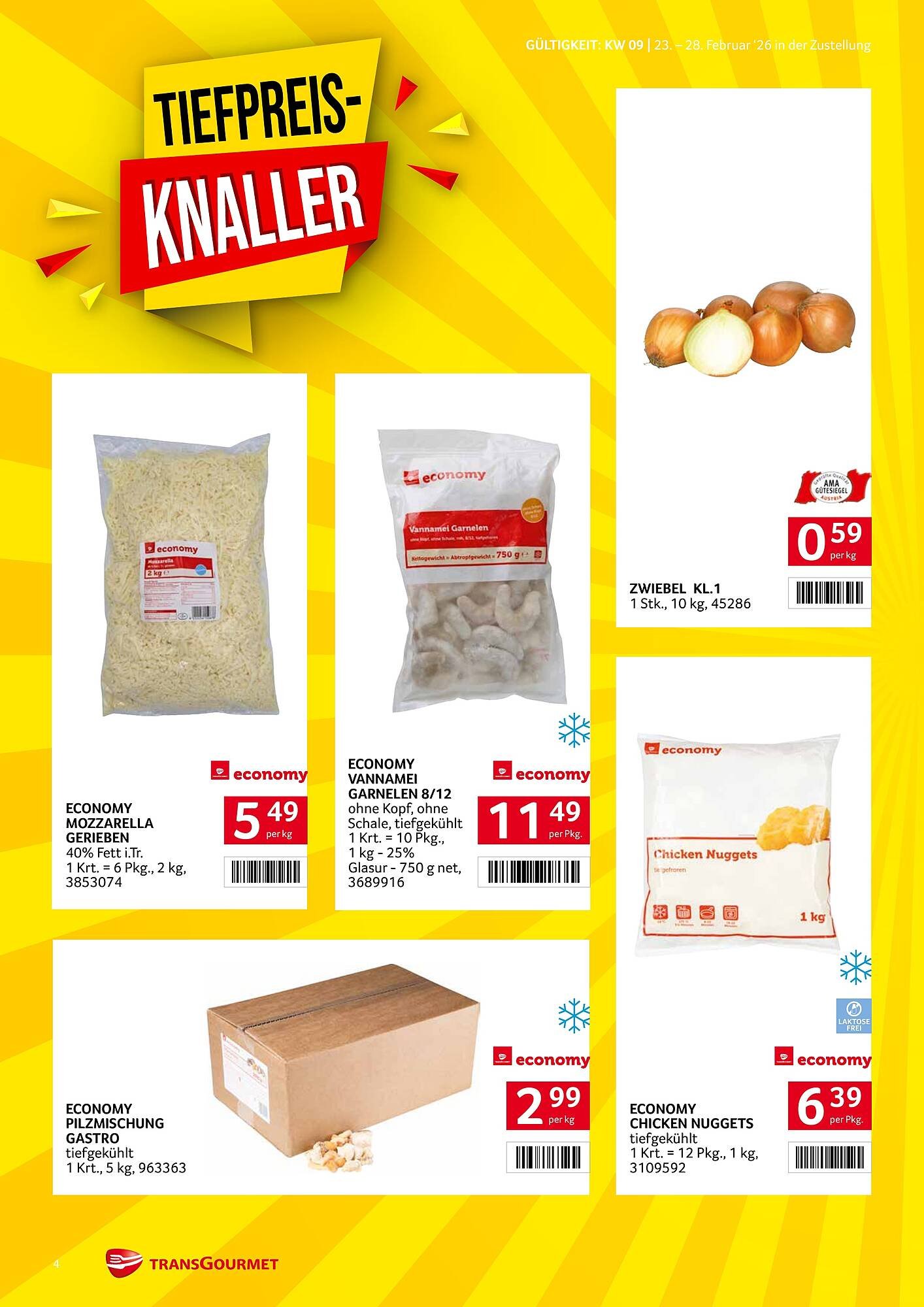 Transgourmet Flugblatt