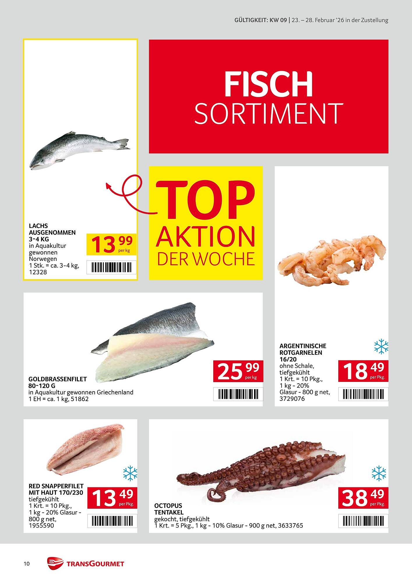 Transgourmet Flugblatt