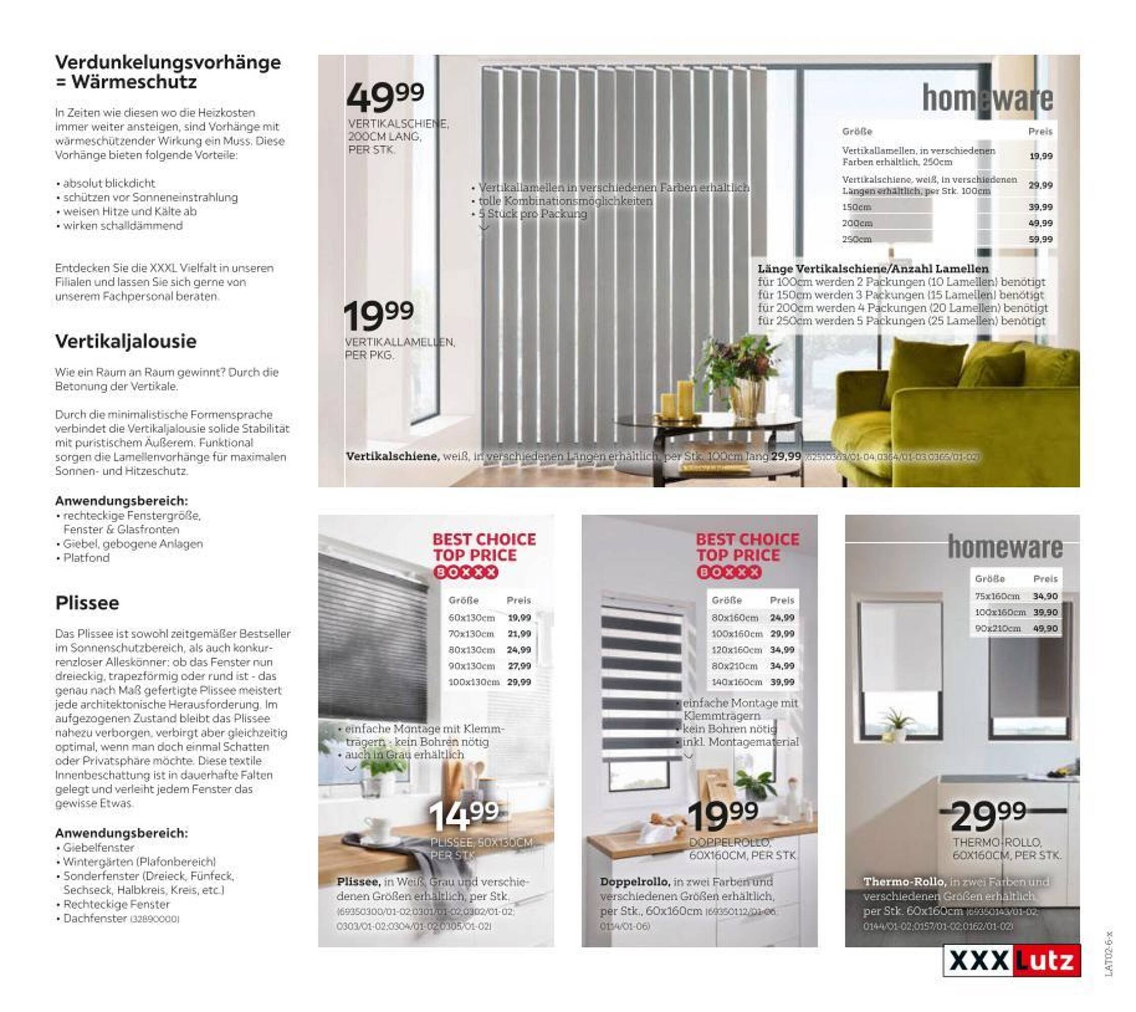 XXXLutz Prospekt