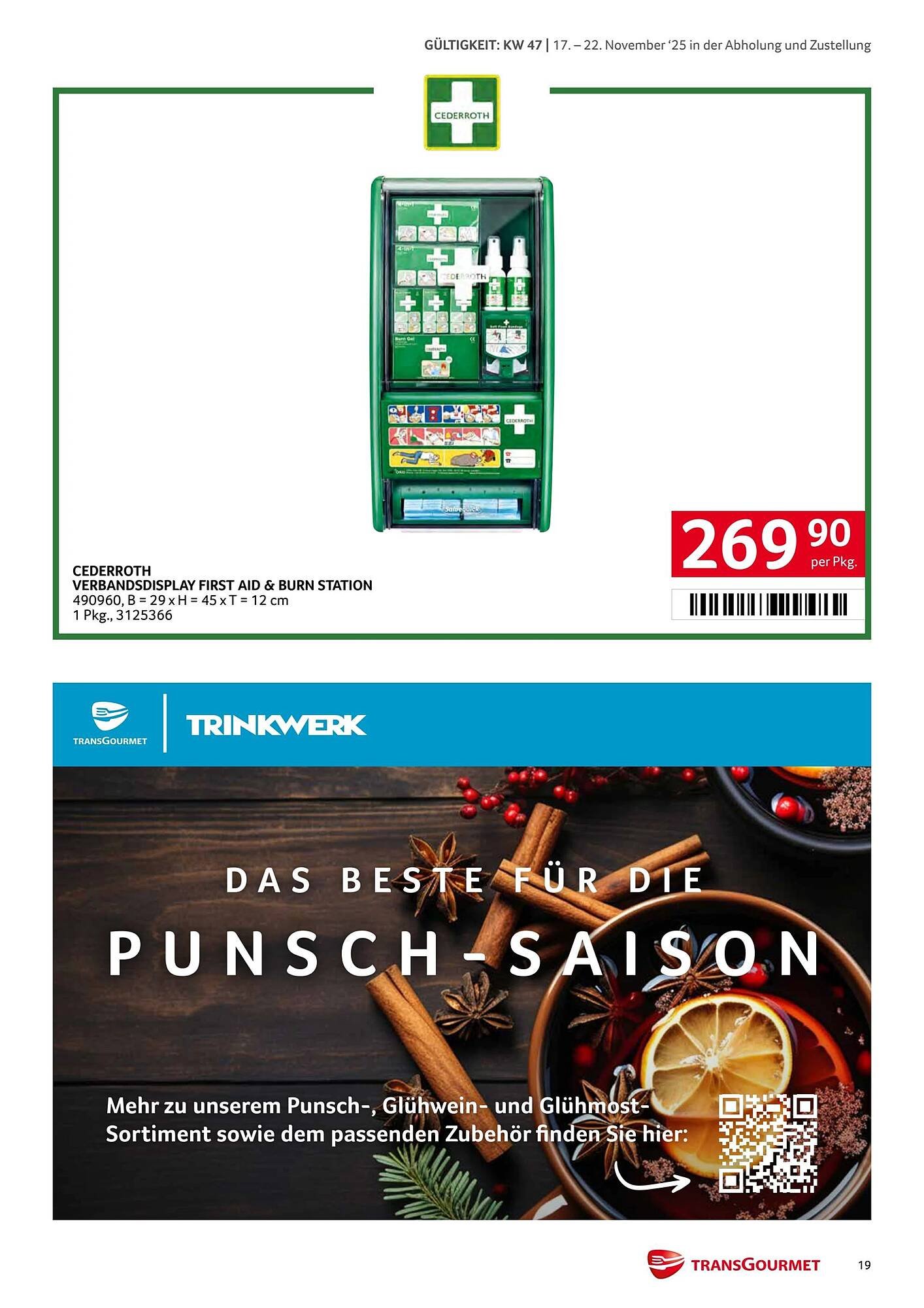 Transgourmet Flugblatt