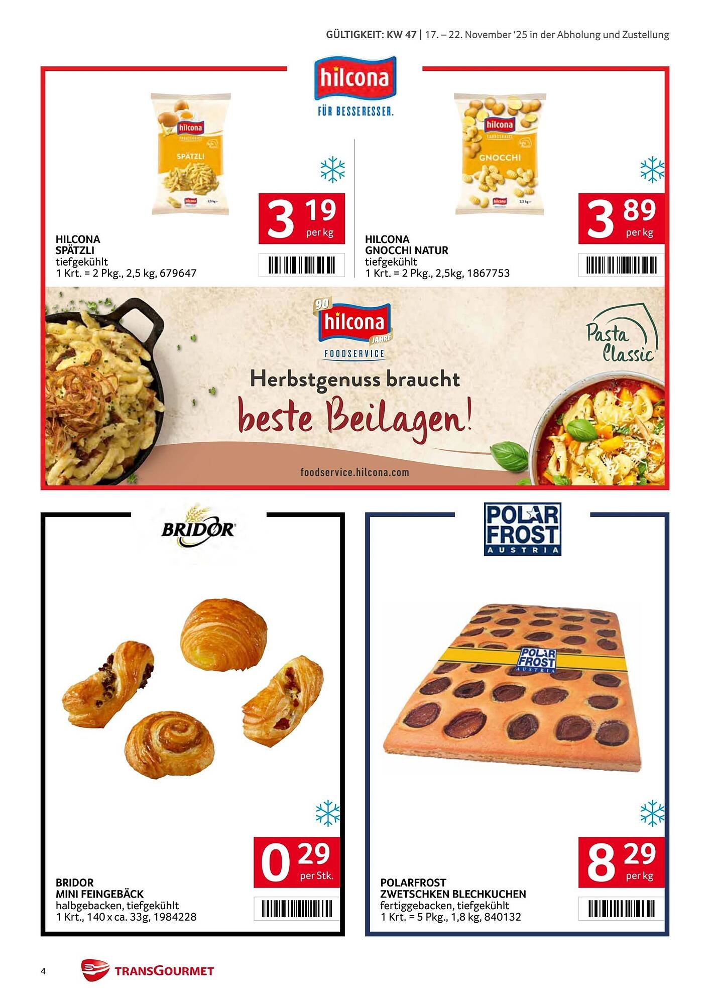 Transgourmet Flugblatt