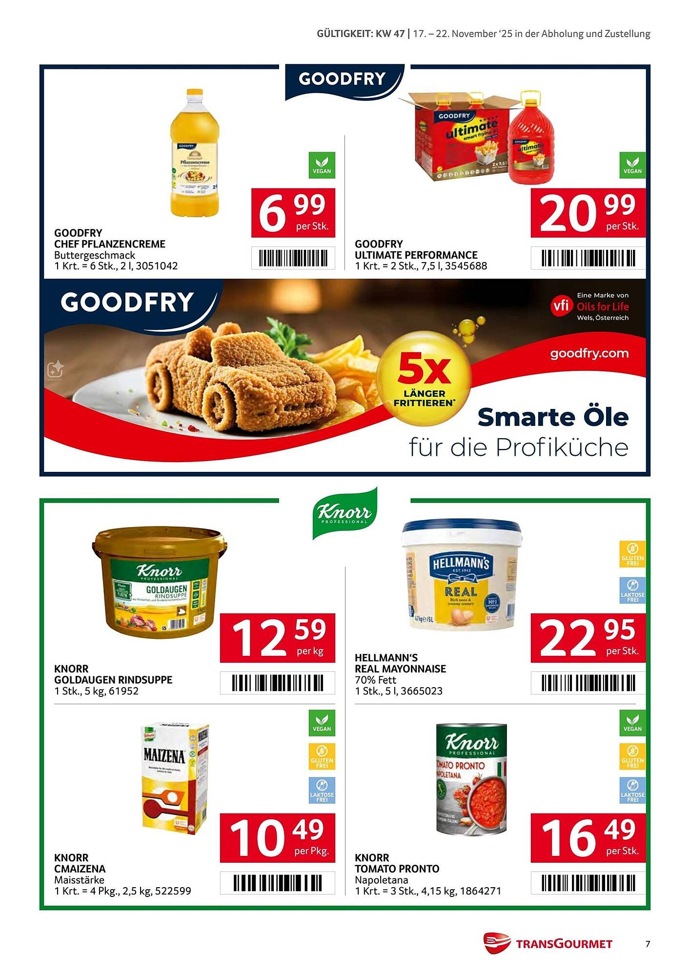 Transgourmet Flugblatt