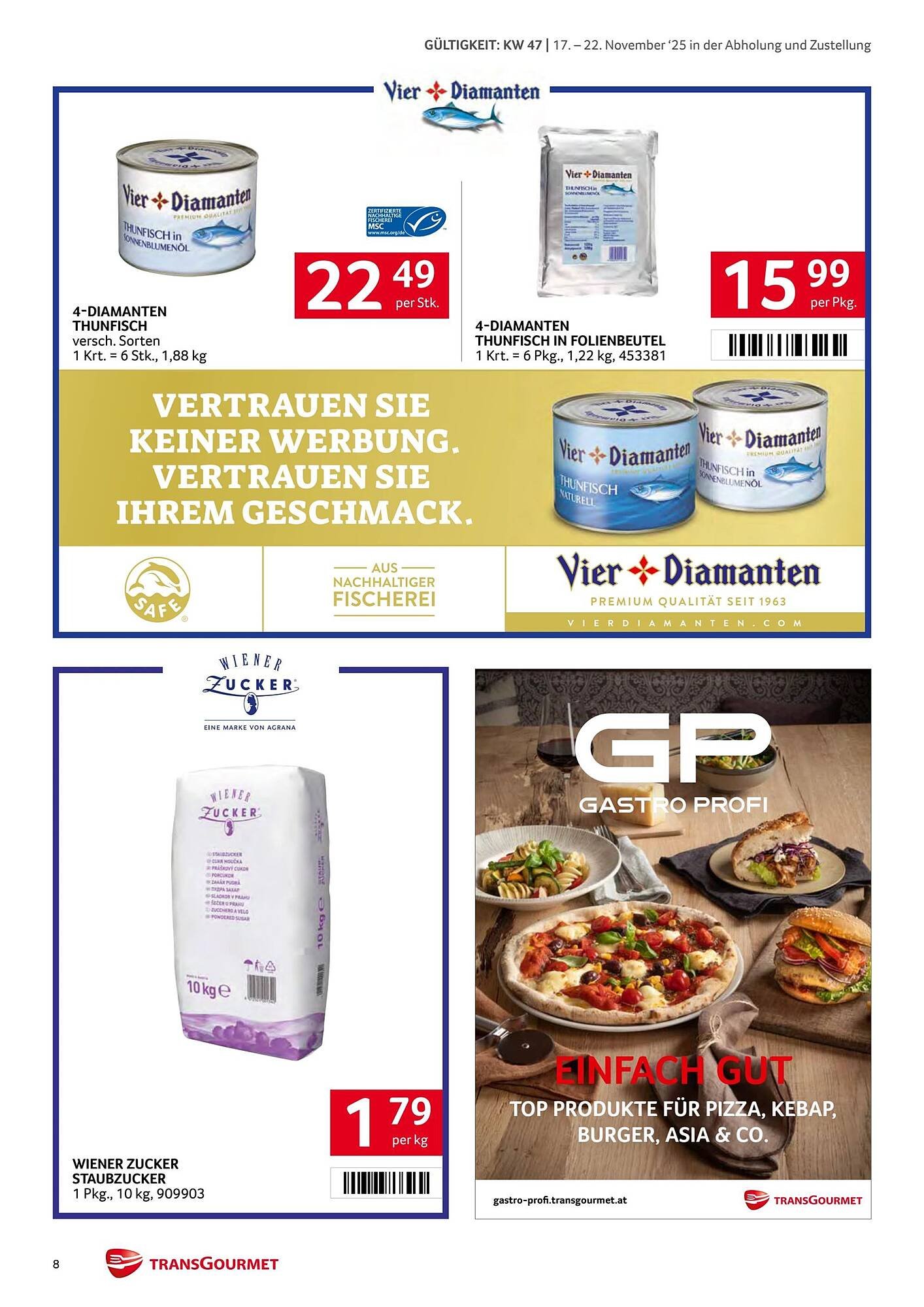 Transgourmet Flugblatt