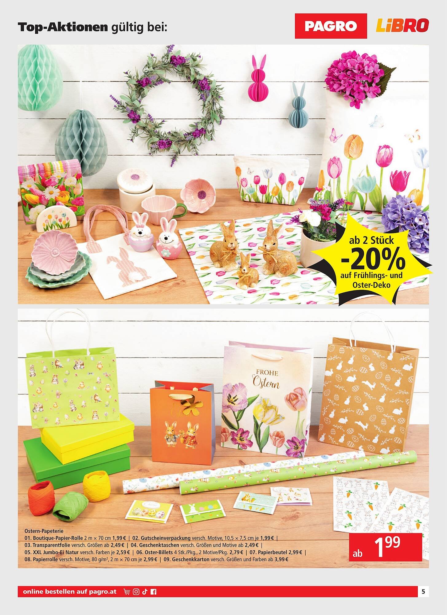 Pagro Diskont Flugblatt