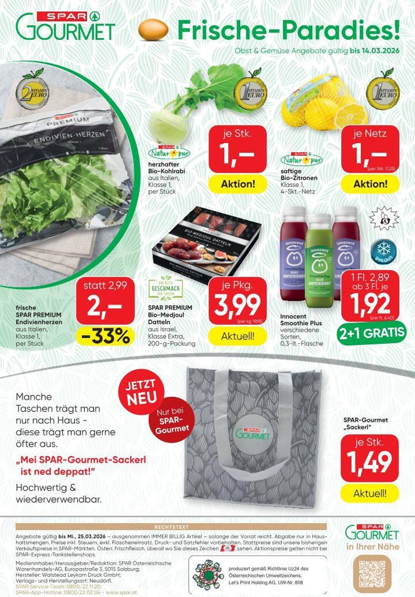 SPAR Gourmet Flugblatt