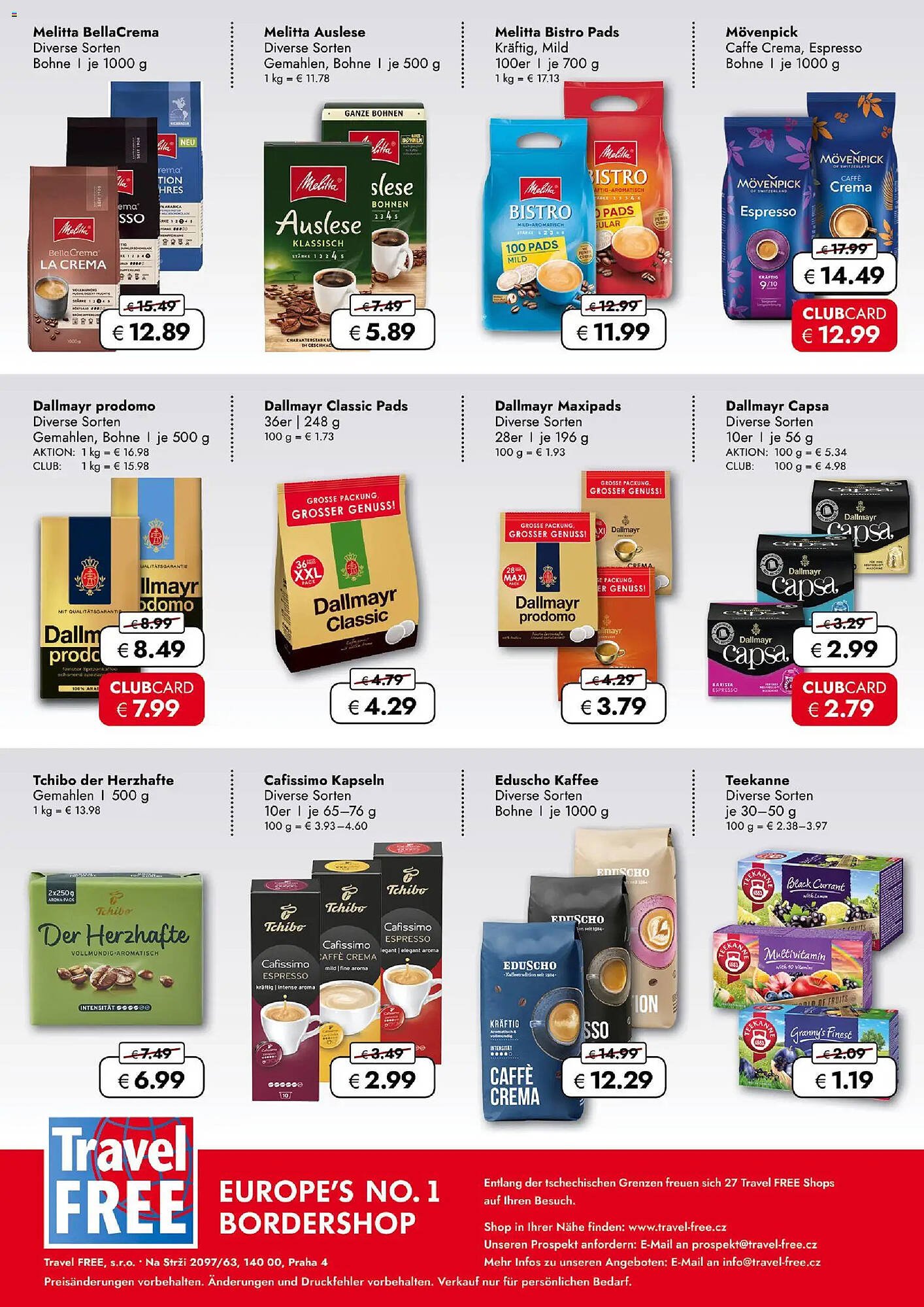 Travel FREE Prospekt