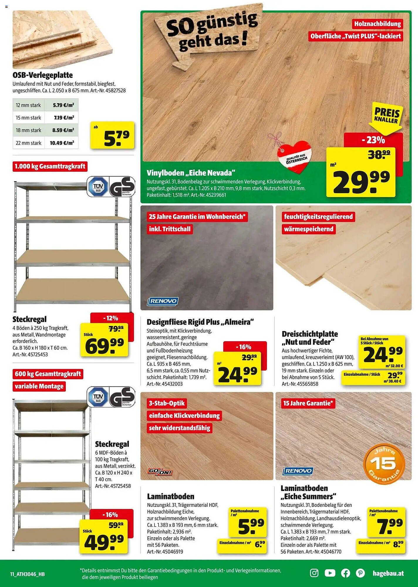 Hagebau Flugblatt (2025-11-04 - 2025-11-15) | 11