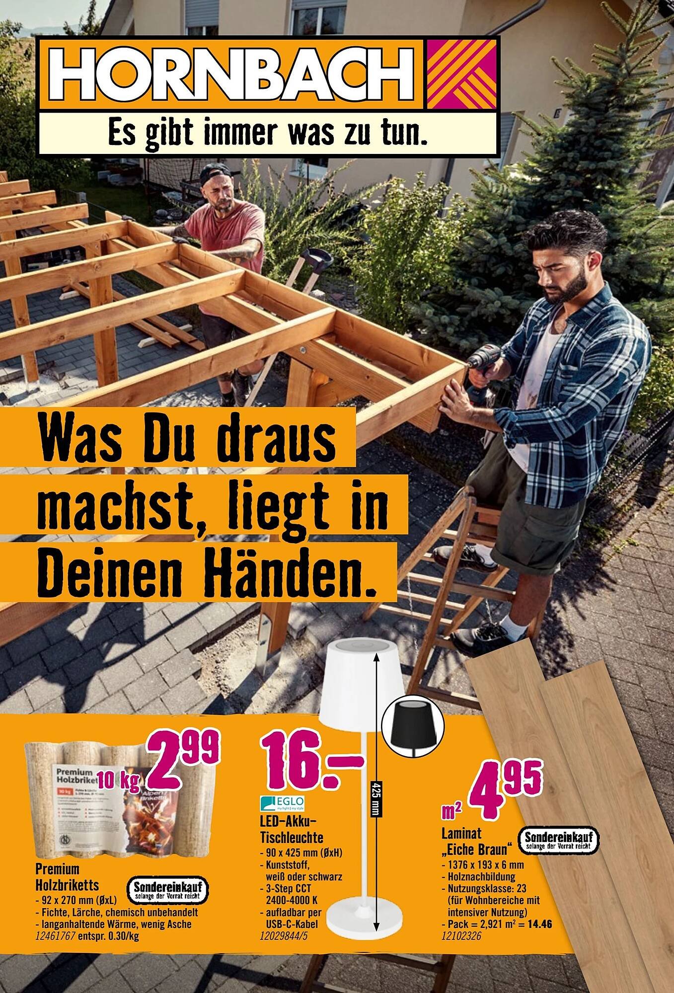 Hornbach Flugblatt (2025-09-10 - 2025-10-09)