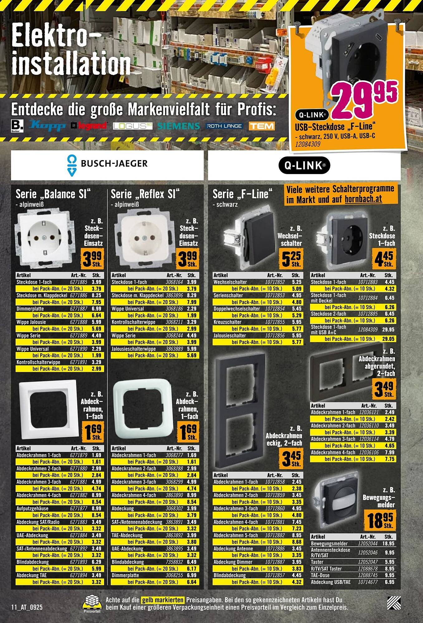 Hornbach Flugblatt (2025-09-10 - 2025-10-09)