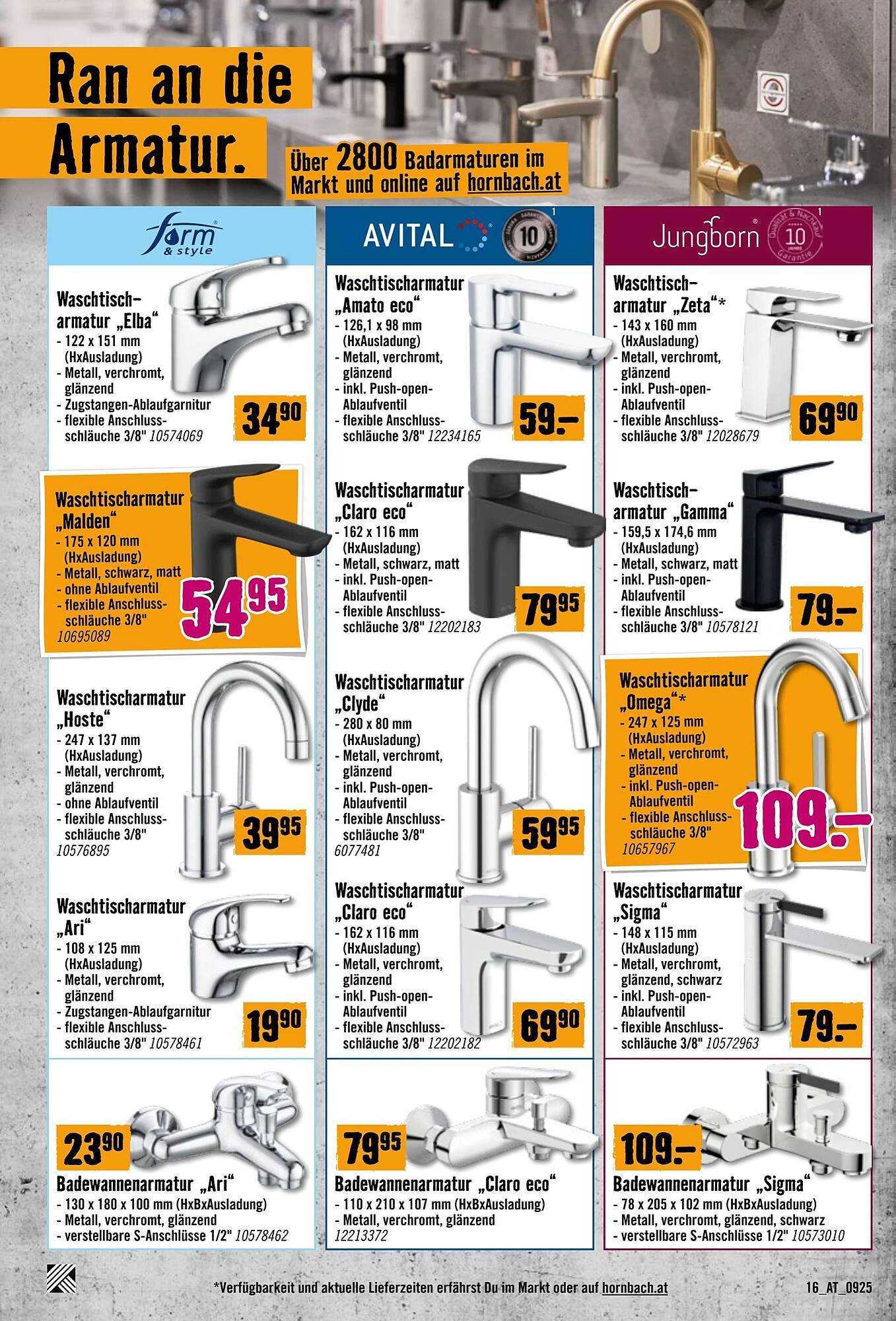 Hornbach Flugblatt (2025-09-10 - 2025-10-09)