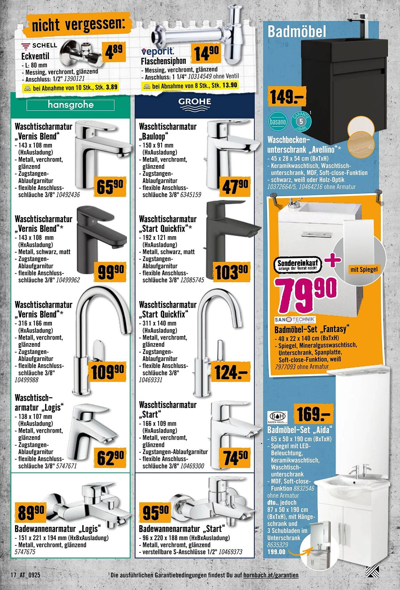Hornbach Flugblatt (2025-09-10 - 2025-10-09)