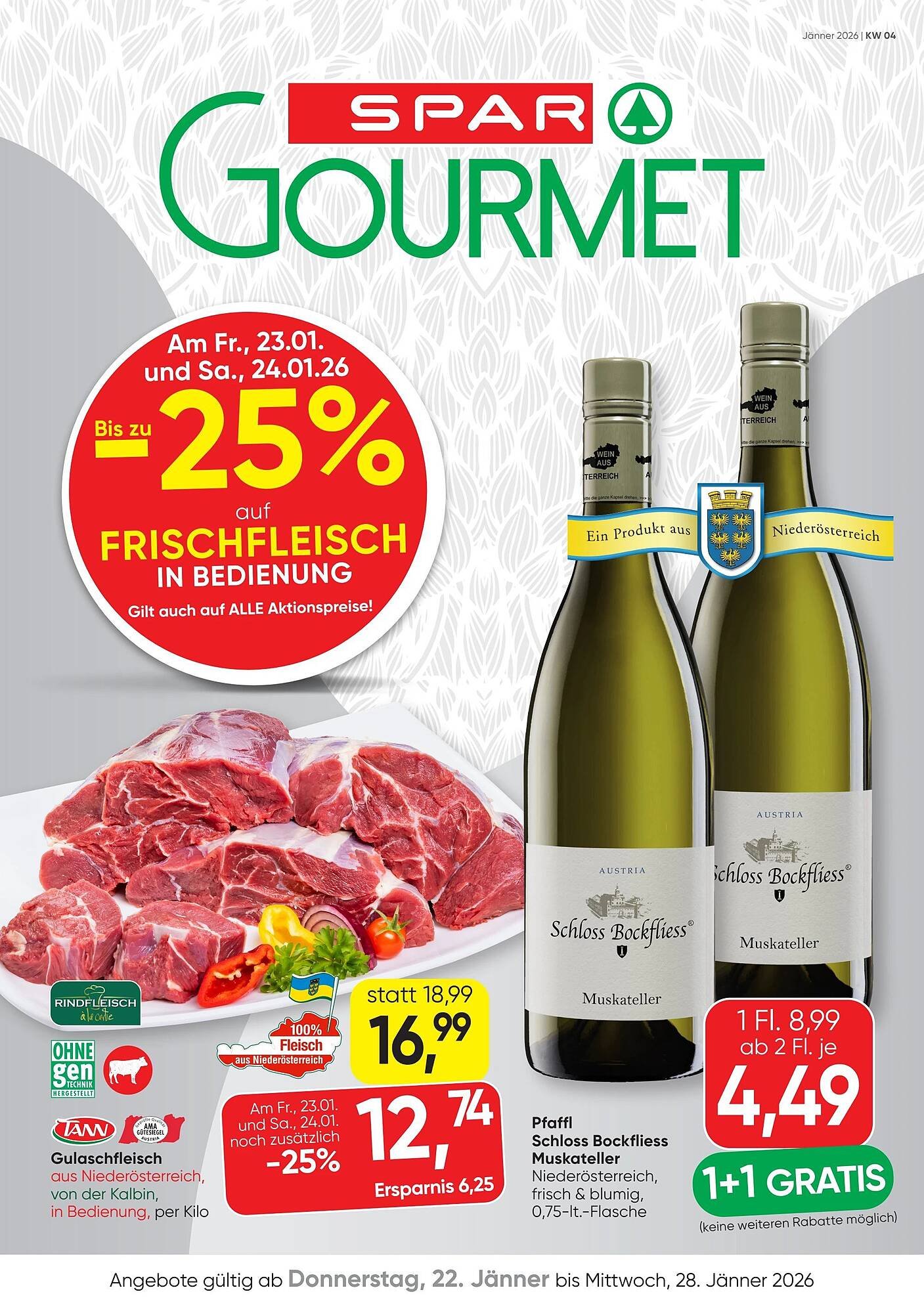 SPAR Gourmet Flugblatt
