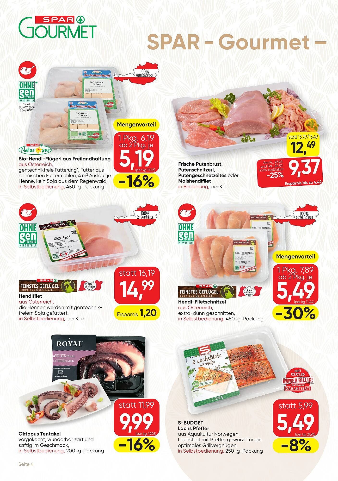 SPAR Gourmet Flugblatt