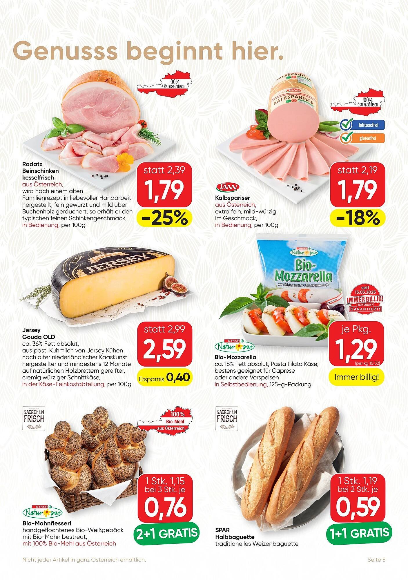 SPAR Gourmet Flugblatt