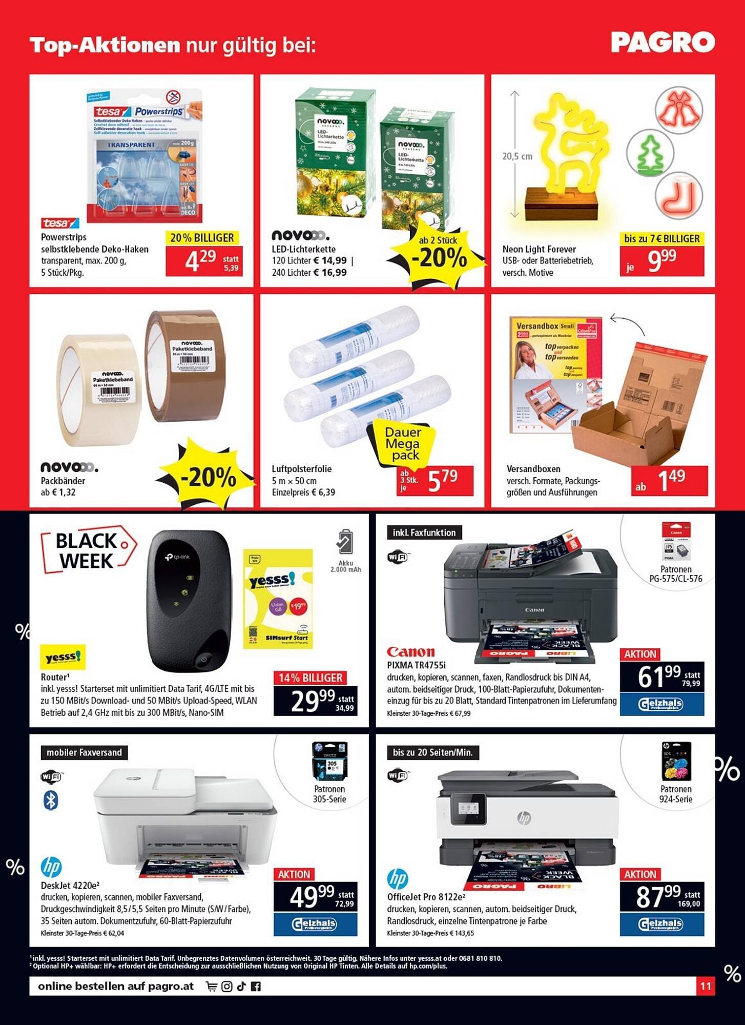 Pagro Diskont Flugblatt
