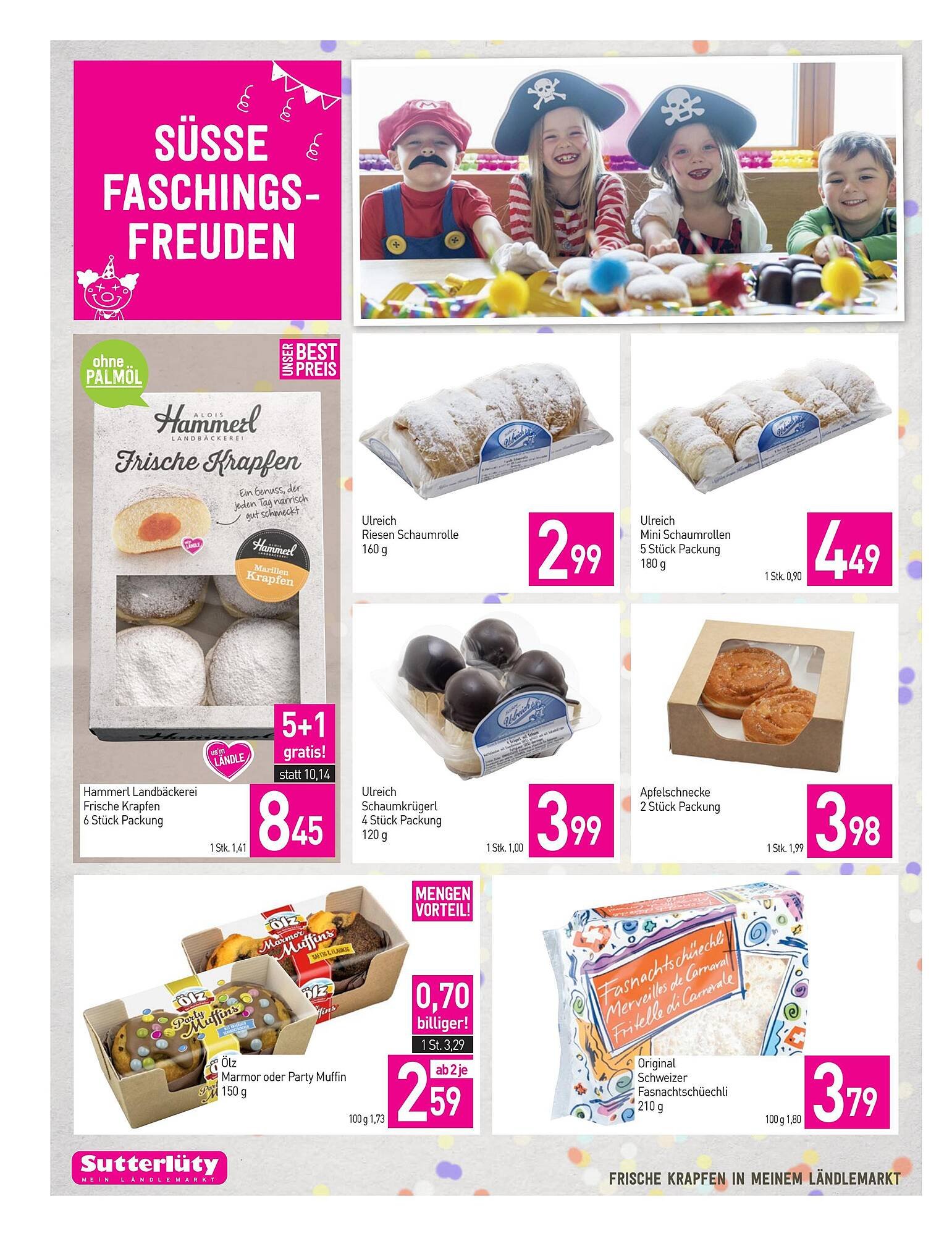 Sutterlüty Flugblatt